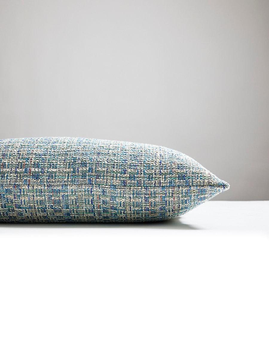 Scalamandre Faye 14 X 22 - Cornflower Decorative Pillow