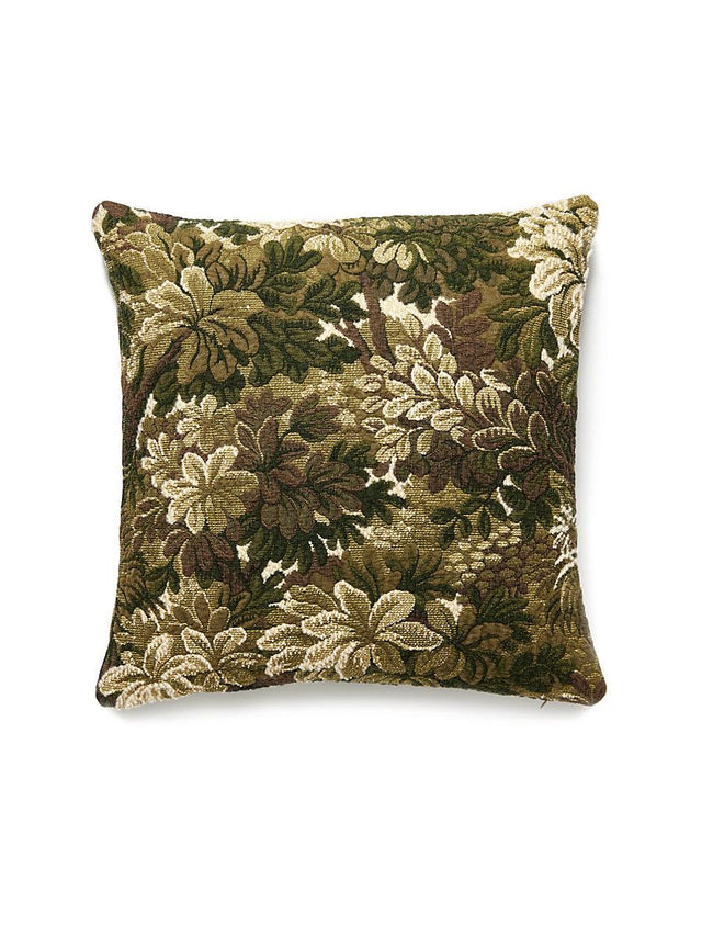 Scalamandre Ridge Edge 22 X 22 - Moss Decorative Pillow
