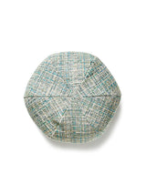 Scalamandre Faye 12 Dia - Aquamarine Decorative Pillow