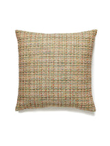 Scalamandre Faye 22 X 22 - Olive Coral Decorative Pillow