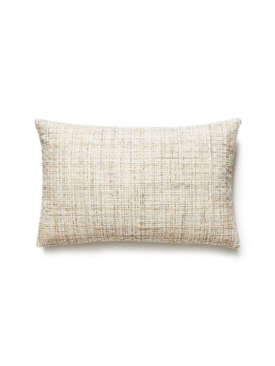 Scalamandre Faye 14 X 22 - Travertine Decorative Pillow
