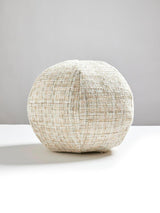 Scalamandre Faye 12 Dia - Travertine Decorative Pillow