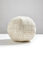 Scalamandre Faye 12 Dia - Travertine Decorative Pillow