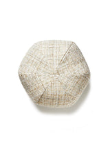 Scalamandre Faye 12 Dia - Travertine Decorative Pillow