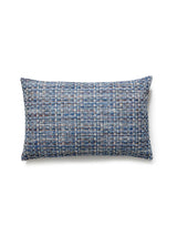 Scalamandre Faye 14 X 22 - Blue Wood Decorative Pillow