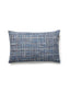 Scalamandre Faye 14 X 22 - Blue Wood Decorative Pillow