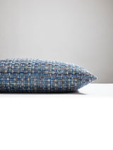 Scalamandre Faye 14 X 22 - Blue Wood Decorative Pillow