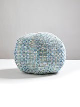 Scalamandre Faye 12 Dia - Cornflower Decorative Pillow