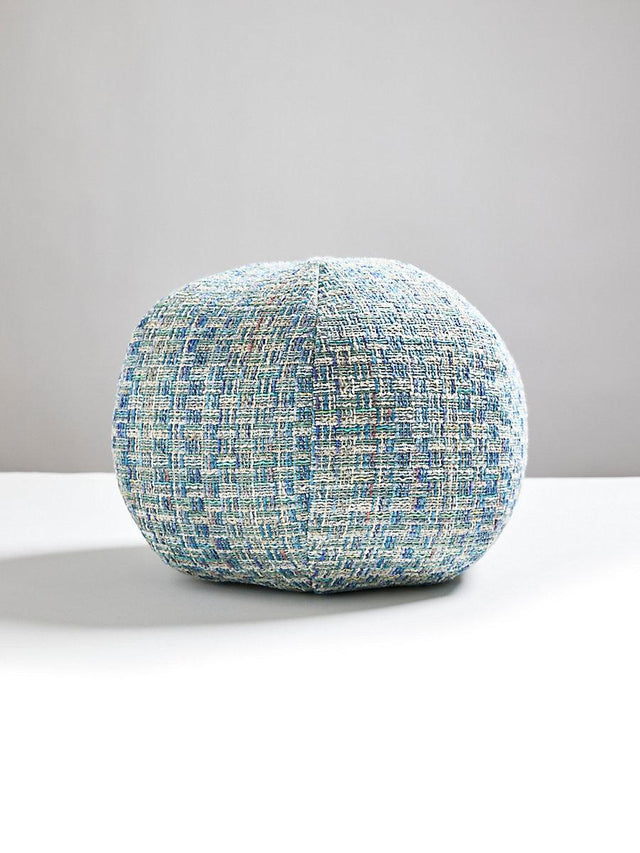 Scalamandre Faye 12 Dia - Cornflower Decorative Pillow