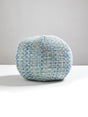 Scalamandre Faye 12 Dia - Cornflower Decorative Pillow