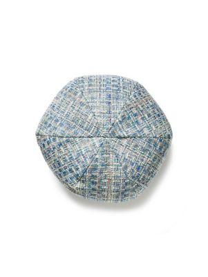 Scalamandre Faye Sphere 12 Dia - Cornflower Decorative Pillow