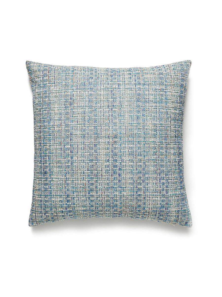 Scalamandre Faye 22 X 22 - Cornflower Decorative Pillow