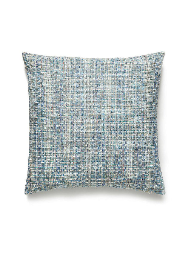 Scalamandre Faye 22 X 22 - Cornflower Decorative Pillow