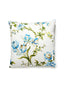 Scalamandre Botanical Garden 22 X 22 - Porcelain Blue Decorative Pillow