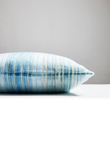 Scalamandre Timberlake Velvet 22 X 22 - Blue Jay Decorative Pillow