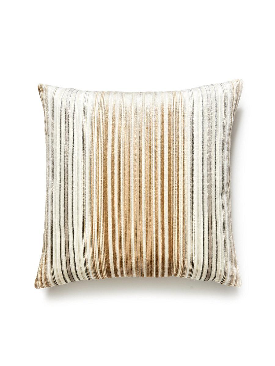 Scalamandre Timberlake Velvet 22 X 22 - Travertine Decorative Pillow