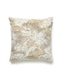 Scalamandre Tails Tale 22 X 22 - Travertine Decorative Pillow