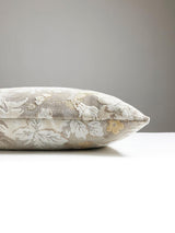 Scalamandre Tails Tale 22 X 22 - Travertine Decorative Pillow