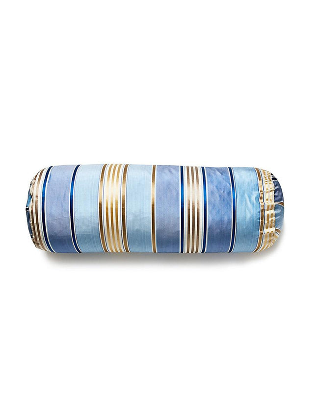 Scalamandre Charlotte Stripe 21 X 7 - Marine Decorative Pillow