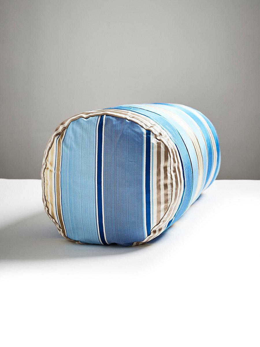 Scalamandre Charlotte Stripe 21 X 7 - Marine Decorative Pillow