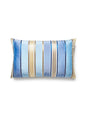 Scalamandre Charlotte Stripe 14 X 22 - Marine Decorative Pillow