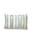 Scalamandre Charlotte Stripe 14 X 22 - Celadon Decorative Pillow