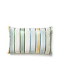 Scalamandre Charlotte Stripe 14 X 22 - Celadon Decorative Pillow