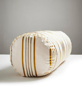 Scalamandre Charlotte Stripe 21 X 7 - Patina Decorative Pillow