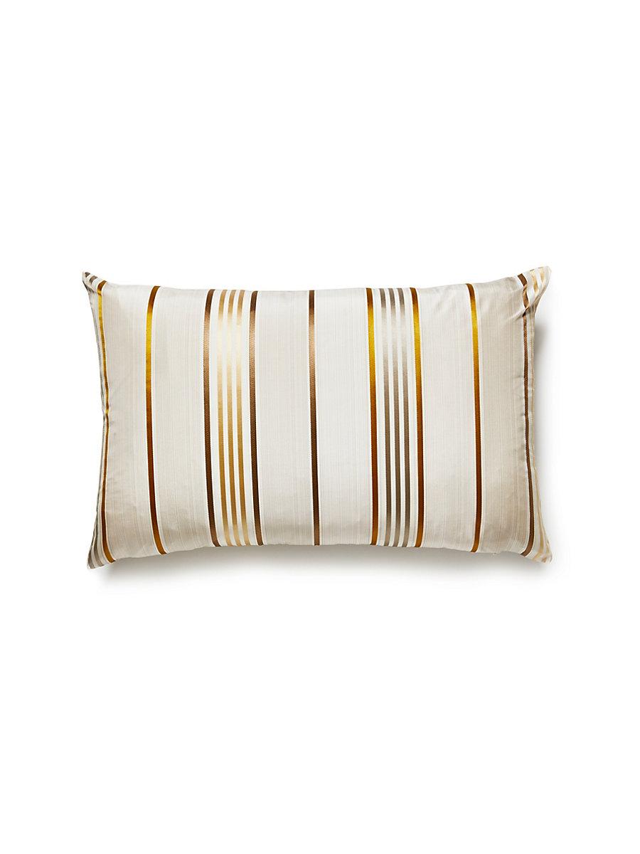 Scalamandre Charlotte Stripe 14 X 22 - Patina Decorative Pillow
