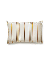 Scalamandre Charlotte Stripe 14 X 22 - Patina Decorative Pillow