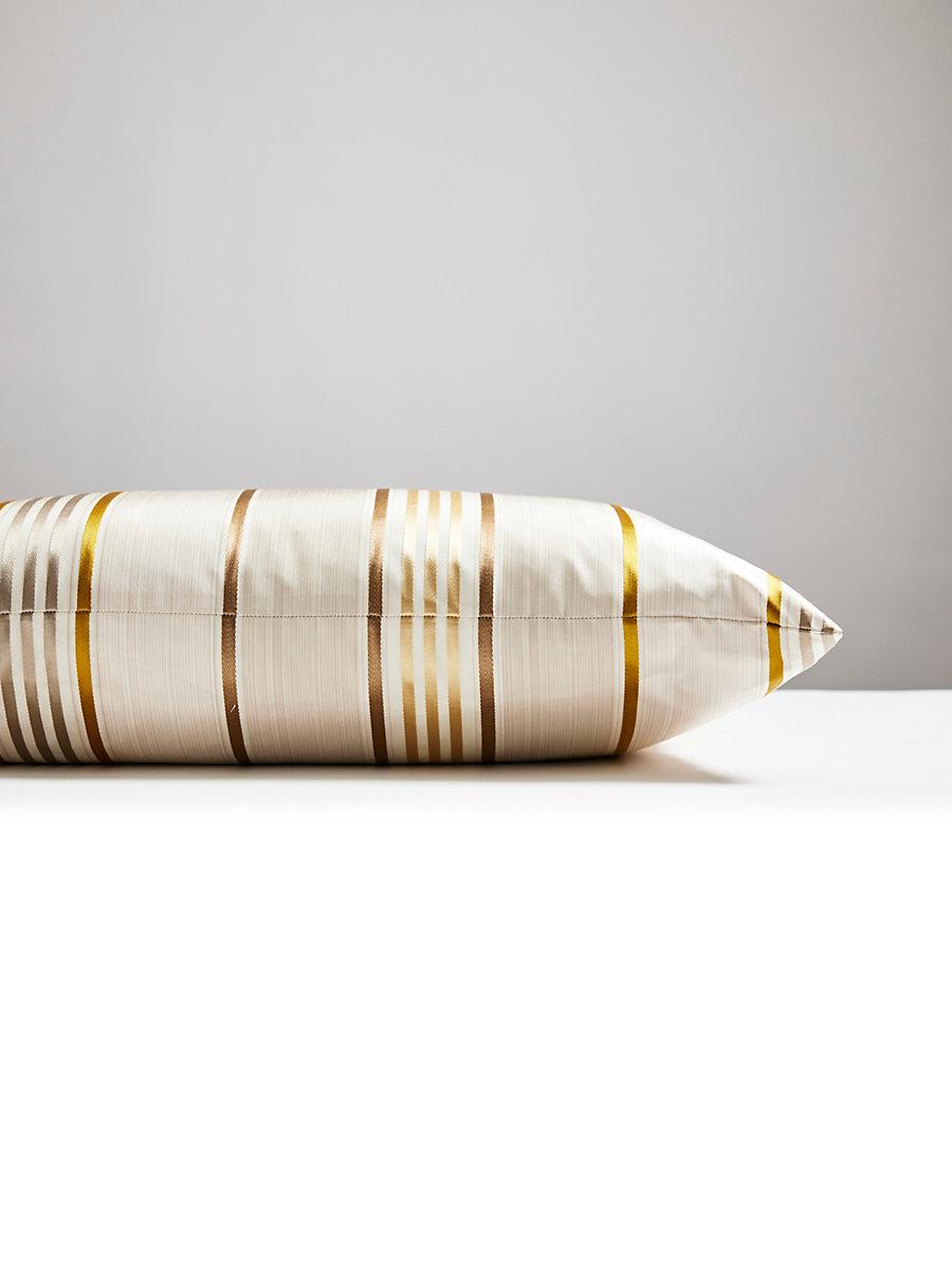 Scalamandre Charlotte Stripe 14 X 22 - Patina Decorative Pillow