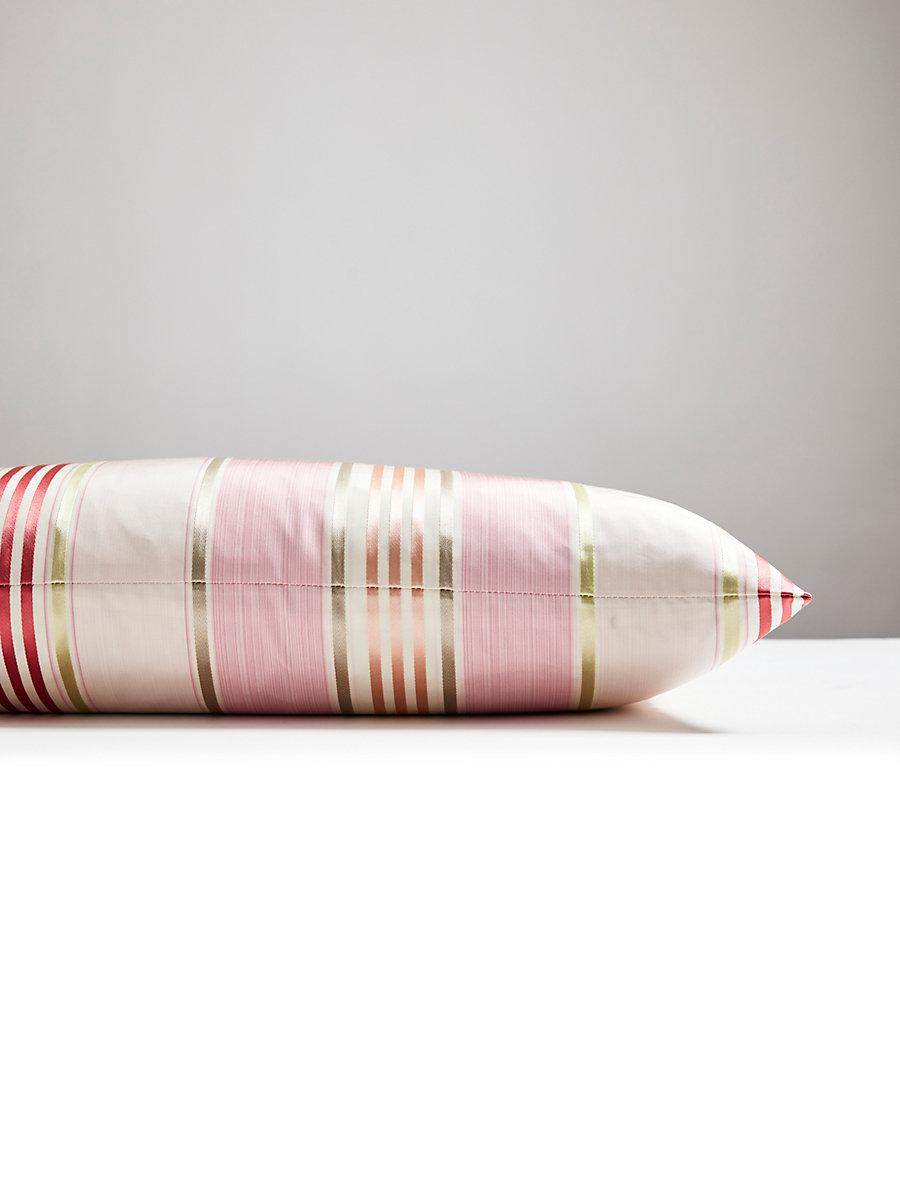 Scalamandre Charlotte Stripe 14 X 22 - Blush Decorative Pillow