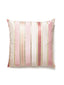 Scalamandre Charlotte Stripe 22 X 22 - Blush Decorative Pillow