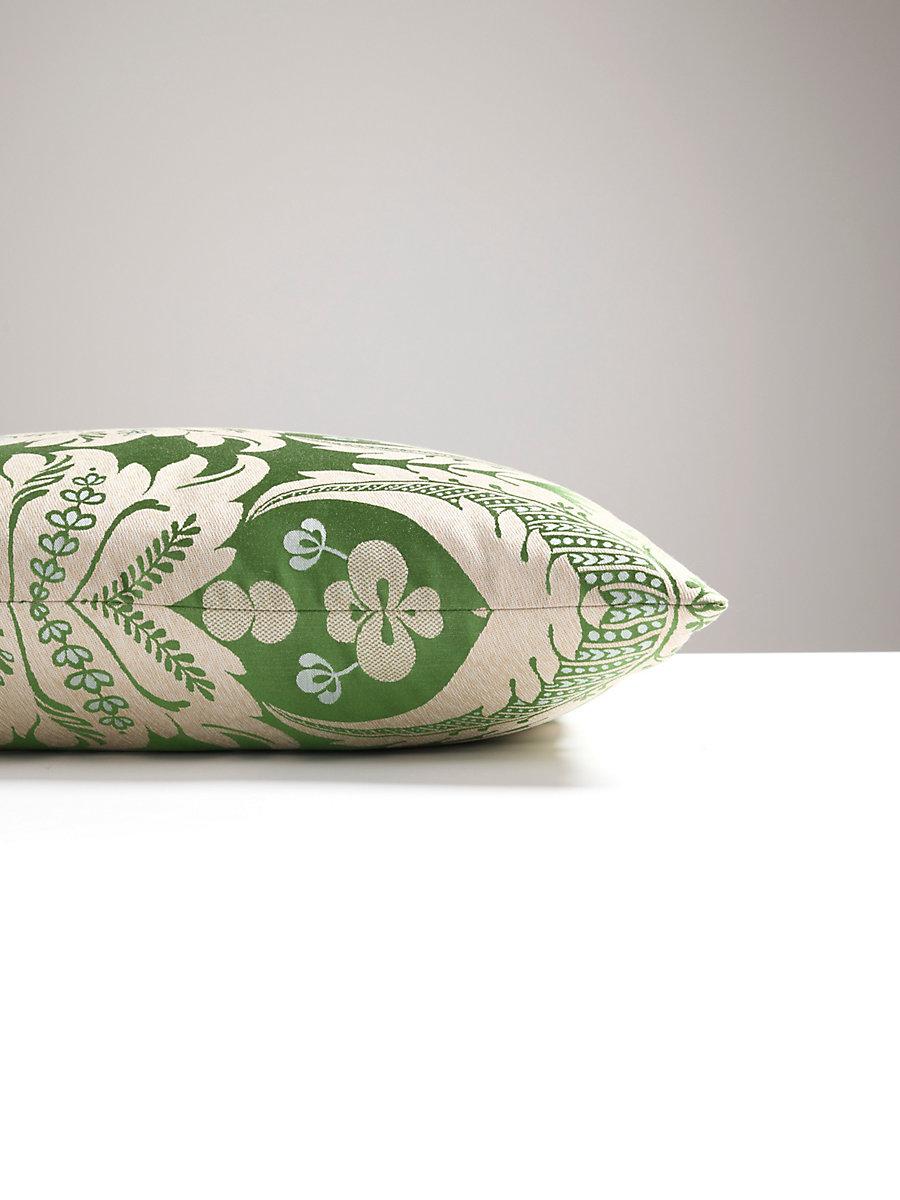 Scalamandre Estate Damask 22 X 22 - Palm Decorative Pillow