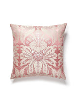 Scalamandre Estate Damask 22 X 22 - Petal Decorative Pillow