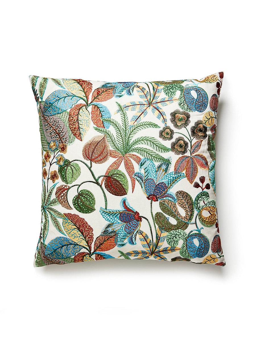 Scalamandre Greenhouse 22 X 22 - Potting Soil Decorative Pillow