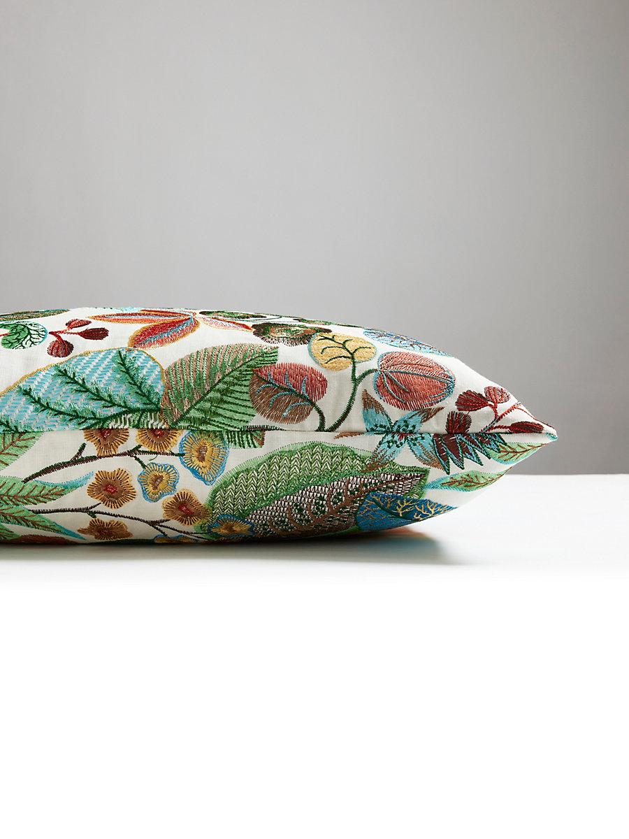 Scalamandre Greenhouse 22 X 22 - Potting Soil Decorative Pillow