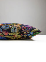 Scalamandre Greenhouse 22 X 22 - Night Shade Decorative Pillow