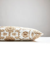 Scalamandre Ornamental Gate 14 X 22 - Travertine Decorative Pillow