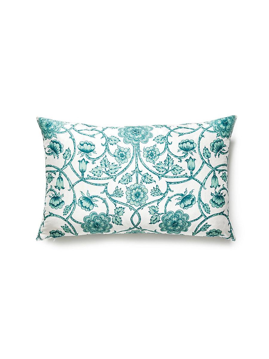 Scalamandre Ornamental Gate 14 X 22 - Celadon Decorative Pillow