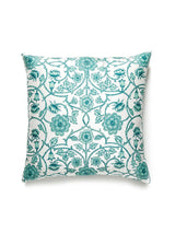 Scalamandre Ornamental Gate 22 X 22 - Celadon Decorative Pillow
