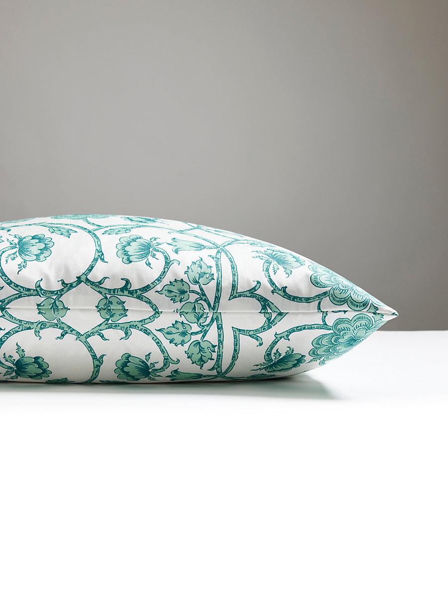 Scalamandre Ornamental Gate 22 X 22 - Celadon Decorative Pillow