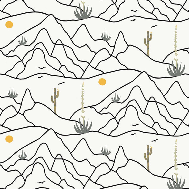 Elana Gabrielle DESERT AFTERNOON TUXEDO Wallpaper