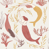 Elana Gabrielle MUSES PAPAYA Wallpaper