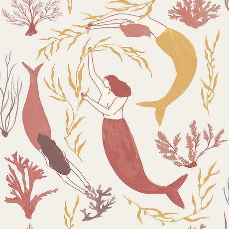 Elana Gabrielle MUSES PAPAYA Wallpaper