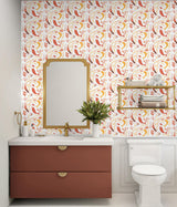 Elana Gabrielle MUSES PAPAYA Wallpaper
