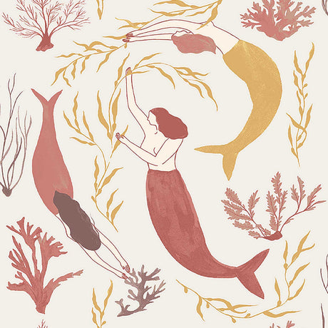 Elana Gabrielle MUSES PAPAYA Wallpaper