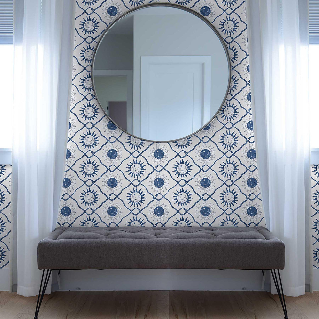 Elana Gabrielle SOL BALTIC BLUE Wallpaper