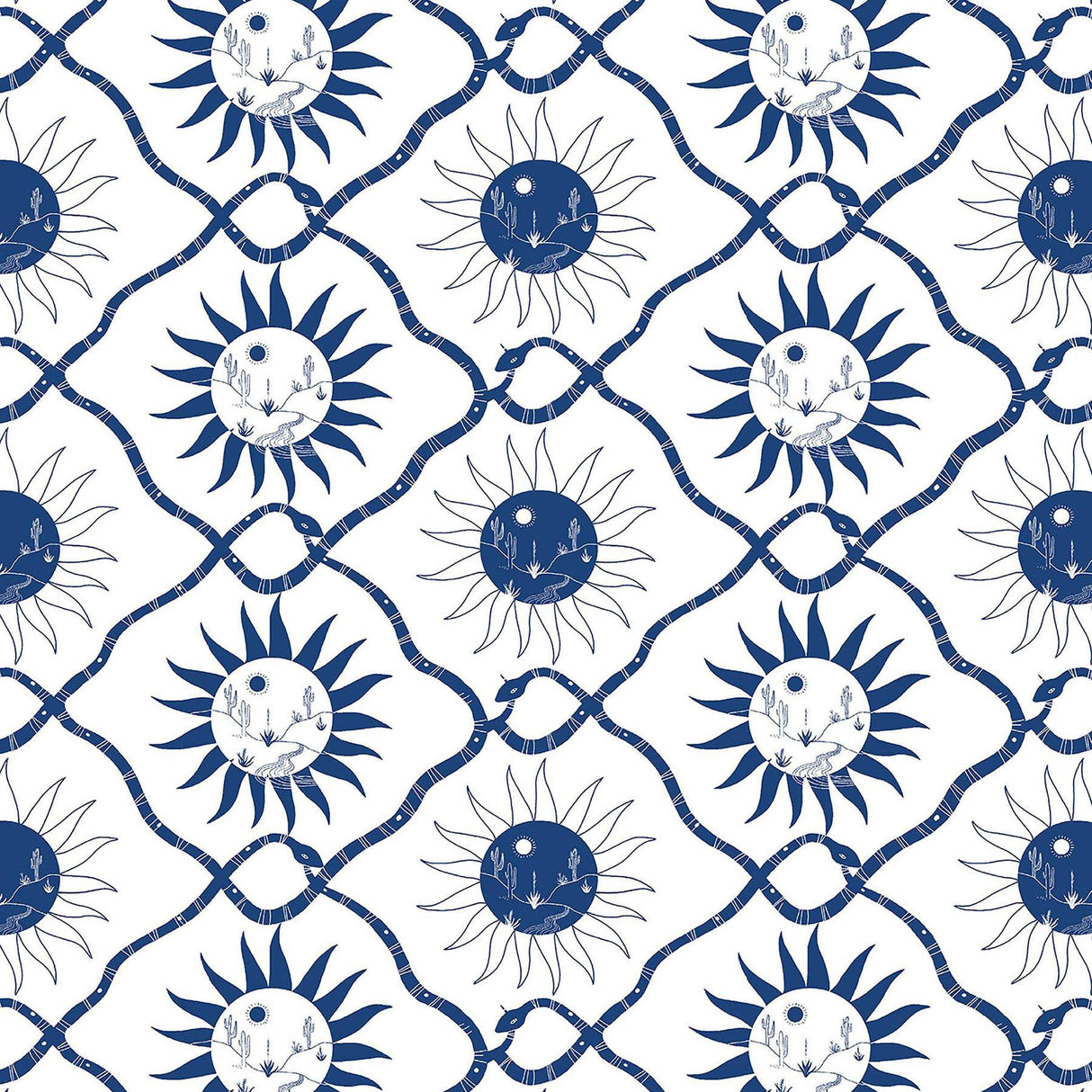 Elana Gabrielle SOL BALTIC BLUE Wallpaper