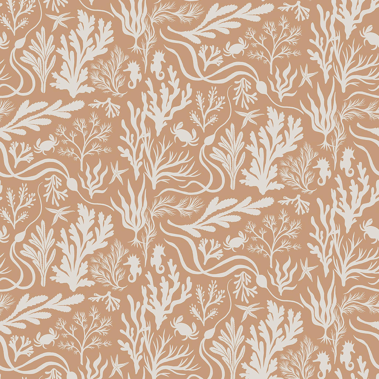 Elana Gabrielle TIDES PAPAYA Wallpaper